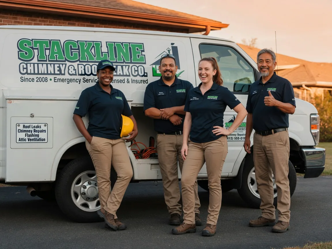 Chimney flashing repair company in Hudson, NC